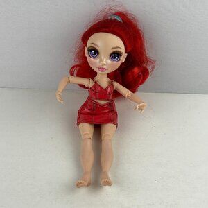 Rainbow High Jr Ruby Anderson MGA 2019 Red Hair Clothing Pink Purple Eyes
